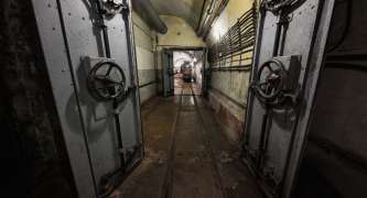 Maginot- Linie - Gros Ouvrage Hackenberg - Zugang zu den Kampfblöcken 8 und 9 Maginot- Linie - Gros Ouvrage Hackenberg - Zugang zu den Kampfblöcken 8 und 9