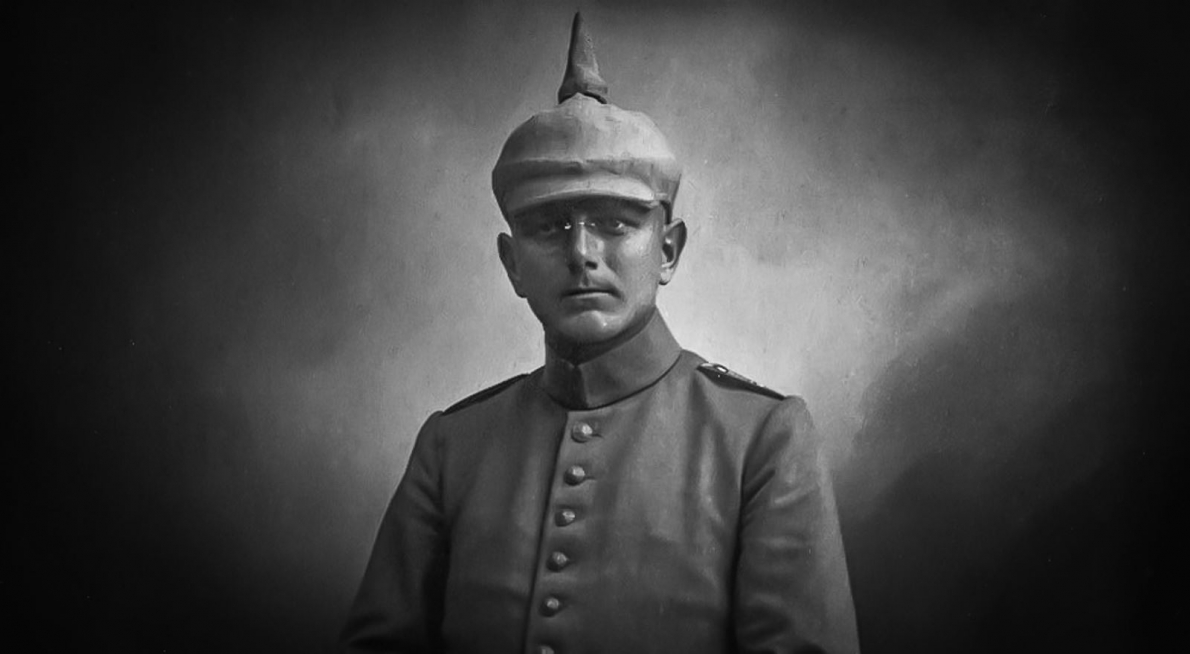 Erster Weltkrieg - Soldaten im Ersten Weltkrieg - Soldatenportrait