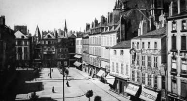 Historische Postkarte - Metz - Jakobsplatz Historische Postkarte - Metz - Jakobsplatz