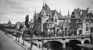 Historische Postkarte - Straßburg - Höhere Töchterschule Historische Postkarte - Straßburg - Höhere Töchterschule