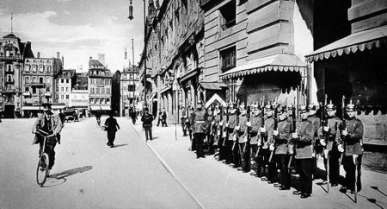 Historische Postkarte - Straßburg - Kieberplatz Historische Postkarte - Straßburg - Kieberplatz