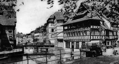 Historische Postkarte - Straßburg - Le Bain aux Plantes Historische Postkarte - Straßburg - Le Bain aux Plantes