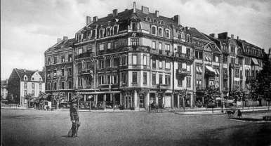 Historische Postkarte - Thionville - Luxemburger Torplatz Historische Postkarte - Thionville - Luxemburger Torplatz