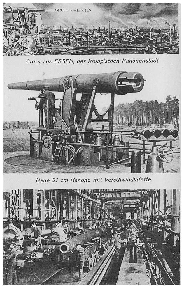 Friedrich Krupp AG - Historische Postkarte 