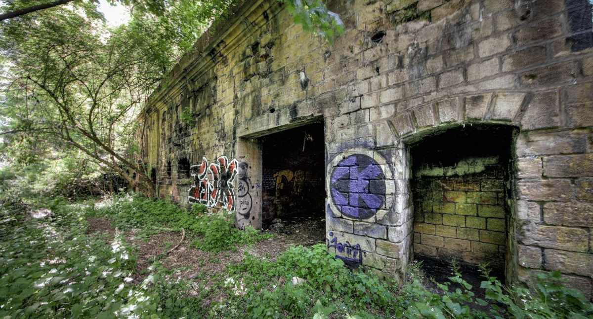 Festung Metz - Batterie du Canal - erster Festungsring rund um Metz