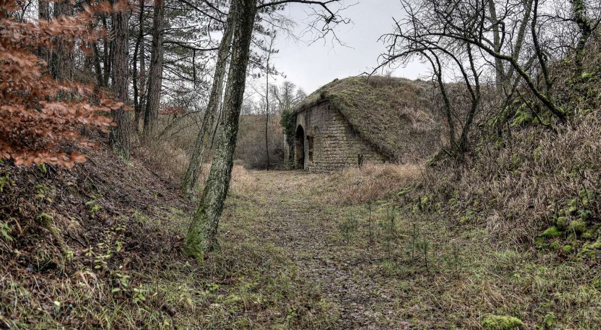 Festung Metz - Feste Prinz Friedrich Karl - Kasematten für Material und Munition