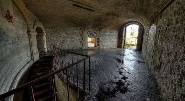 feste, festung, alvensleben, groupe, fortifie, plappeville, metz, frankreich, 