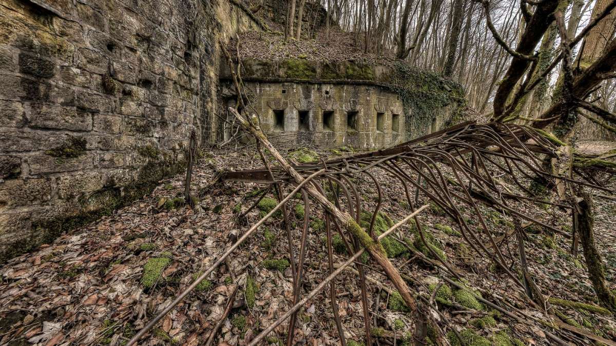 Feste Kronprinz - deutsche Panzerfestung bei Metz