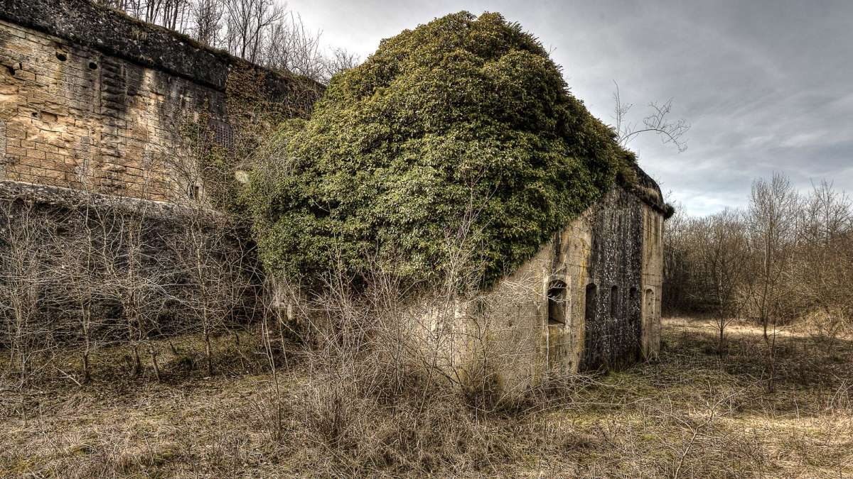Feste Kronprinz - deutsche Panzerfestung bei Metz