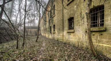 Frankreich - deutsche Festungen rund um Metz - Außenansicht des Infanteriewerks I der Feste Lothringen Frankreich - deutsche Festungen rund um Metz - Außenansicht des Infanteriewerks I der Feste Lothringen