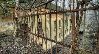 Frankreich - deutsche Festungen rund um Metz - Außenansicht des Infanteriewerks I der Feste Lothringen Frankreich - deutsche Festungen rund um Metz - Außenansicht des Infanteriewerks I der Feste Lothringen