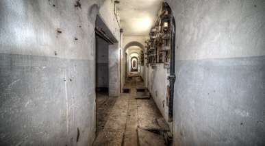 Frankreich - Deutsche Festungen rund um Metz - Feste Lothringen - Infanteriewerk I - Zentraler Versorgungsgang des Infanteriewerks I der Feste Lothringen Frankreich - Deutsche Festungen rund um Metz - Feste Lothringen - Infanteriewerk I - Zentraler Versorgungsgang des Infanteriewerks I der Feste Lothringen