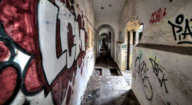 Feste Lothringen / Infanteriestützpunkt II - deutsche Festung rund um Metz - Frankreich