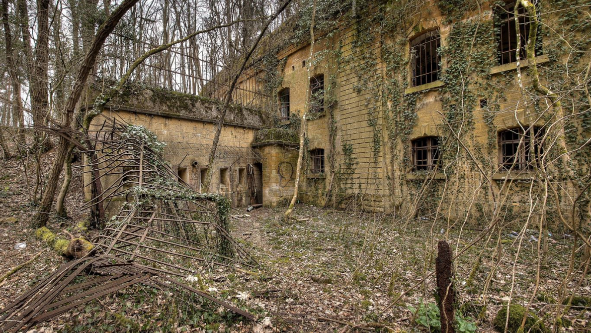 Frankreich - Deutsche Festungen rund um Metz - Infanteriewerk II der Feste Lothringen - Festung Metz
