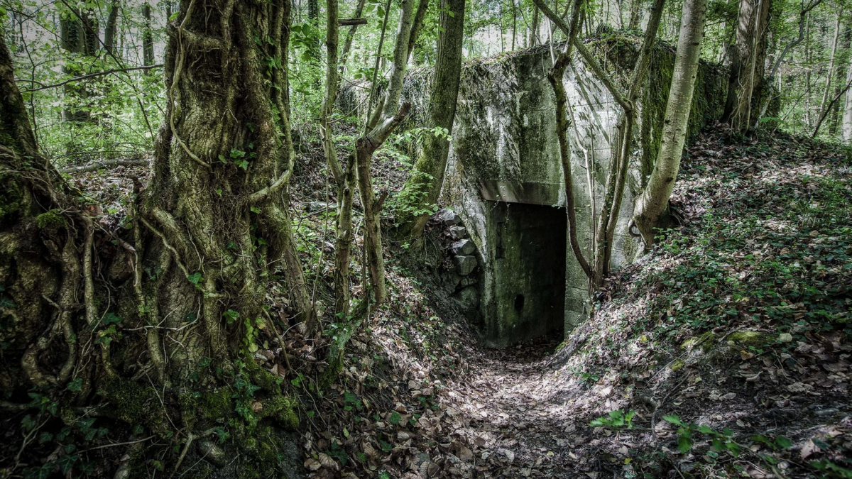 Westwall im Saarland - Bunker am Spicherer Berg