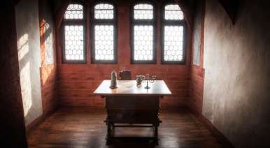 Mittelalterliche Burg Ronneburg in Hessen (Deutschland) Mittelalterliche Burg Ronneburg in Hessen (Deutschland)