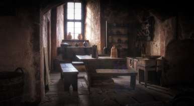 Mittelalterliche Burg Ronneburg in Hessen (Deutschland) Mittelalterliche Burg Ronneburg in Hessen (Deutschland)