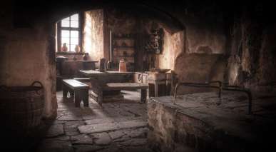 Mittelalterliche Burg Ronneburg in Hessen (Deutschland) Mittelalterliche Burg Ronneburg in Hessen (Deutschland)