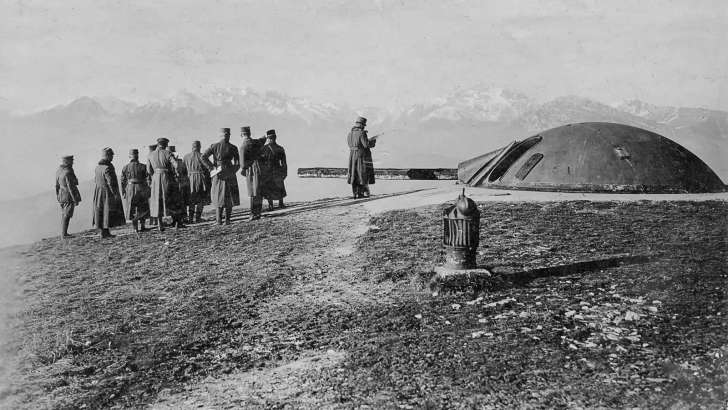 Italienische Panzerfestungen 