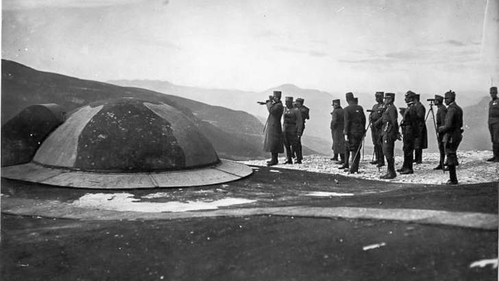 Panzertürme der Kuk-Festungen 