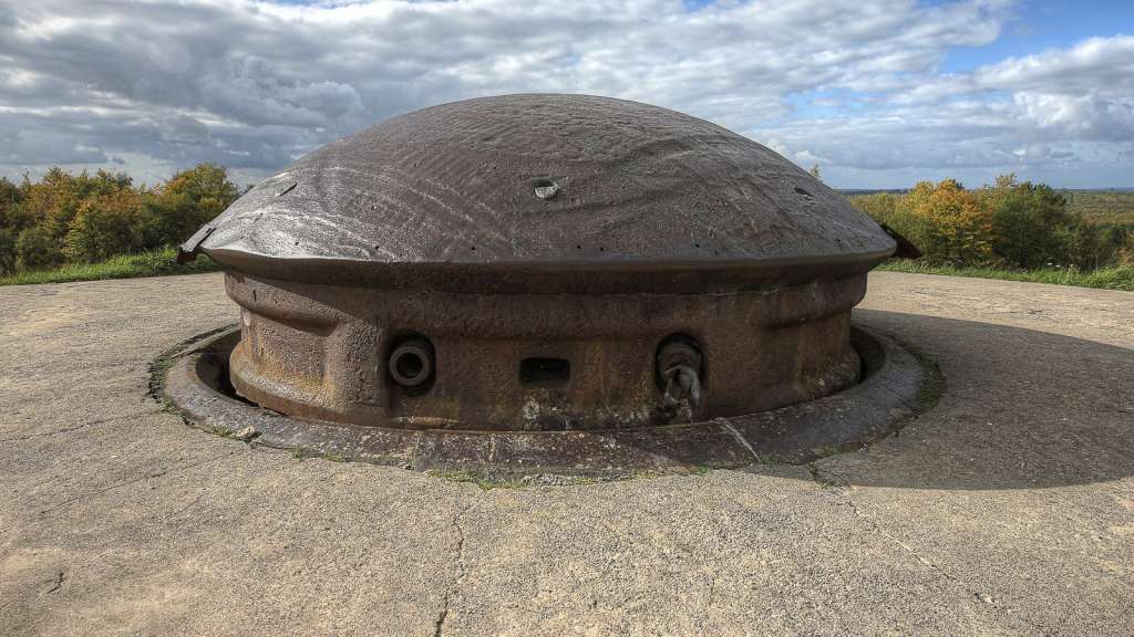 Französischer Panzerturm - Tourelle Galopin de 75 mm R modèle 1905