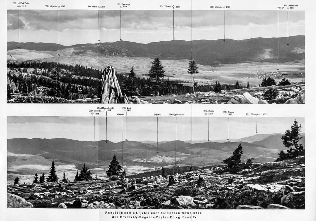 Alpenkrieg 1915-1918 zwischen Österreich-Ungarn und Italien