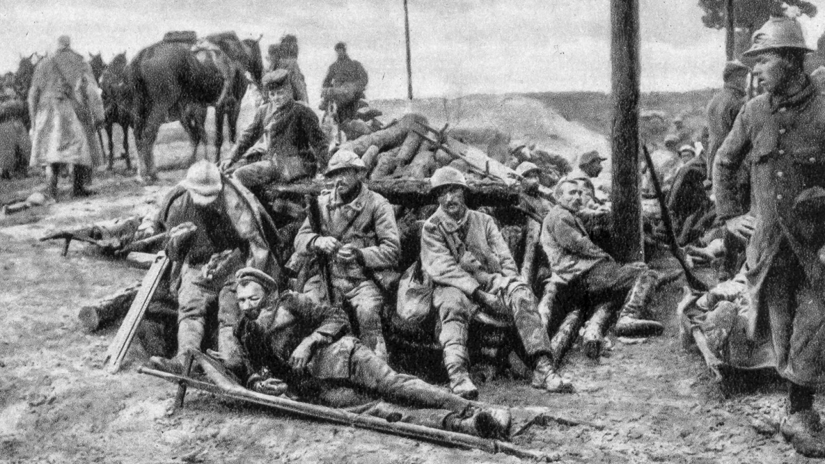 Quelle: Der Weltkrieg im Bild - Frontaufnahmen aus den Archiven der Entente - Verlag "Der Weltkrieg im Bild", 1926