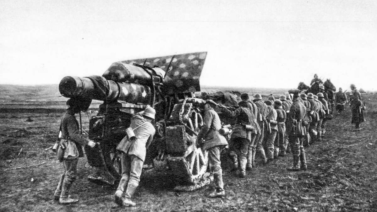 Quelle: Der Weltkrieg im Bild, George Soldan, Berlin-Oldenburg, 1926