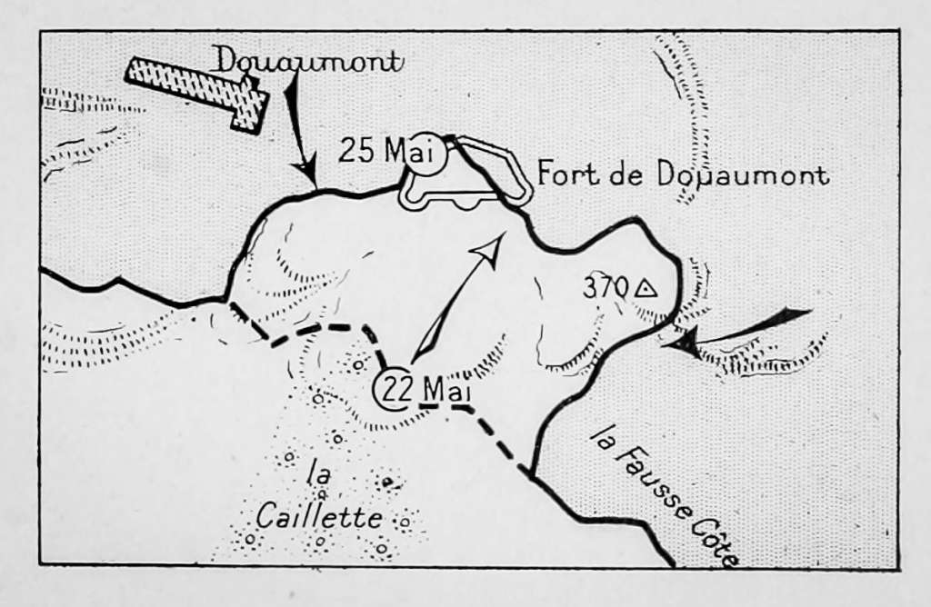 Quelle: Michelin's Illustrated Guides to the Battle-Fields: Verdun - Argonne - Metz (1914-1918) - Michelin & Cie., 1919