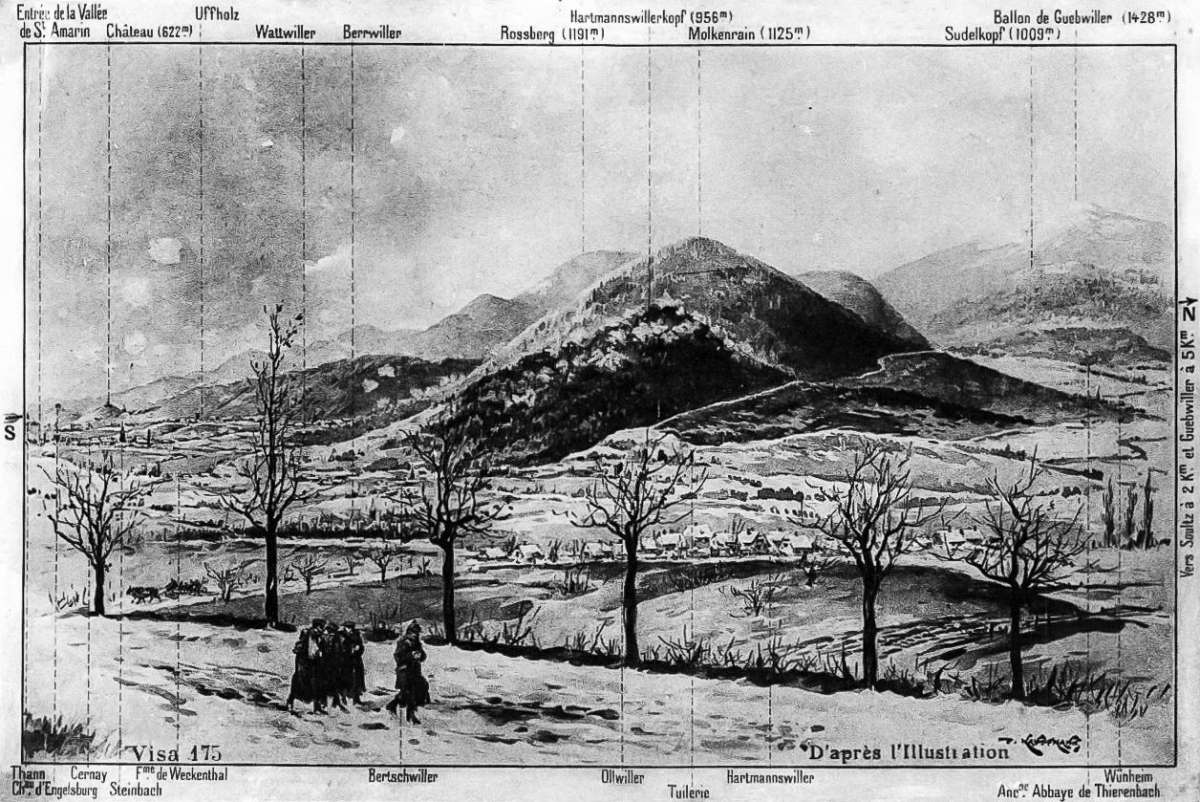 Erster Weltkrieg - Vogesenfront 