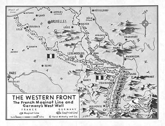 Siegfried-Linie während des Zweiten Weltkriegs